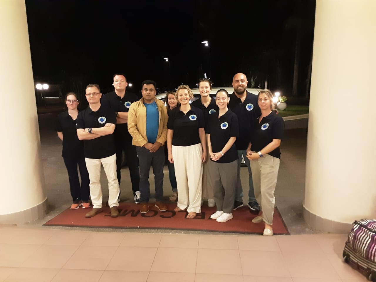 Sri Lanka and org team faces