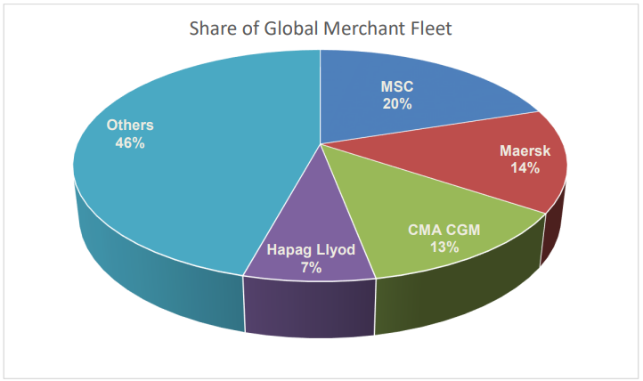 Share of Global Merchant Fleet